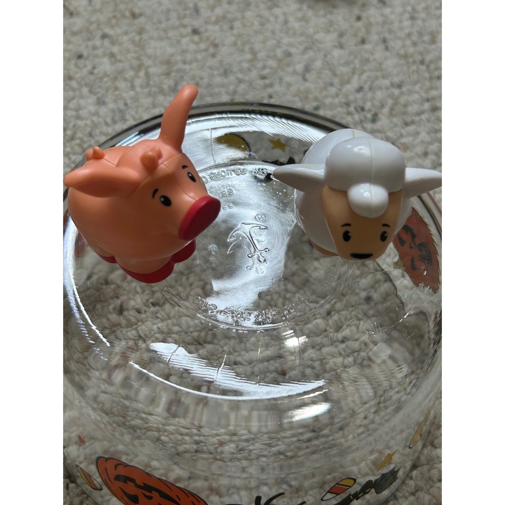 Fisher-Price Little People Farm Animals Pig and Sheep Figures GLT77 2018 Mattel